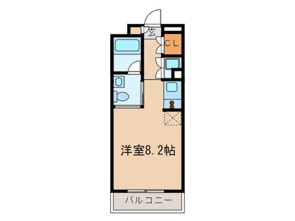 白川公園パークマンションの物件間取画像